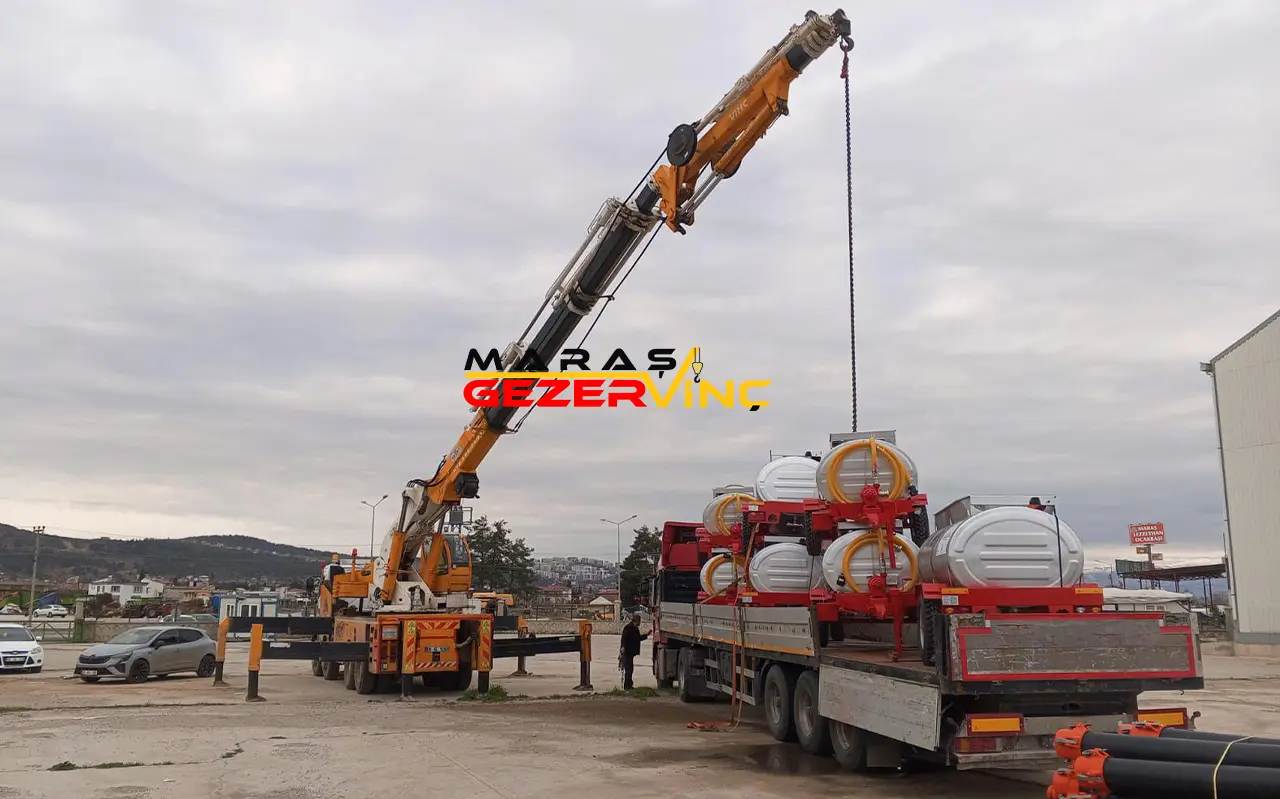 Maraş Günlük Vinç Kiralama