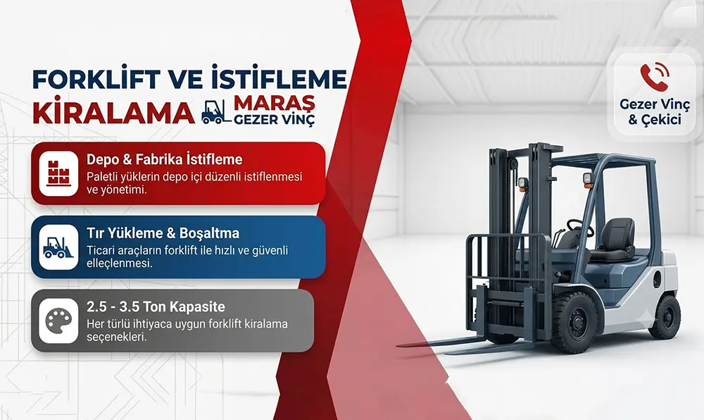 Kiralık Forklift ve İstifleme Hizmetleri